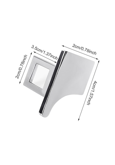 Springsun Evrensel Emniyet Kemeri Kilidi - Sessiz Alarm İptal Edici, Siyah Metal Kilit