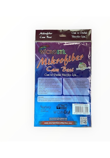 Mikrofiber Cam Bezi  40 x 50 CM  2 Adet