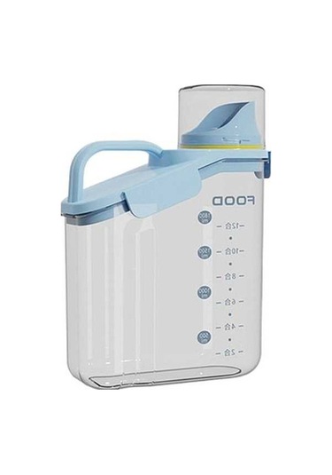 Dancemonkey Basit Ev Mutfağı Neme Dayanıklı Mühürlü Kavanoz-2000ml-mavi Diğer