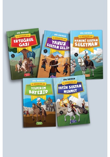 Tarihte İz Bırakanlar Seti-1 5 Kitap Takım 7-9 Yaş - Eda Bayrak N11.11915
