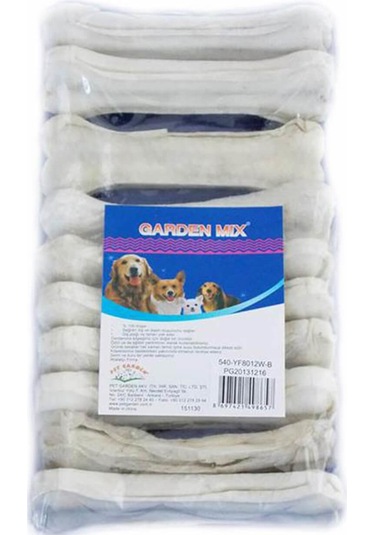 Garden Mix Sütlü Deri Kemik 16 CM 100 G 10'lu