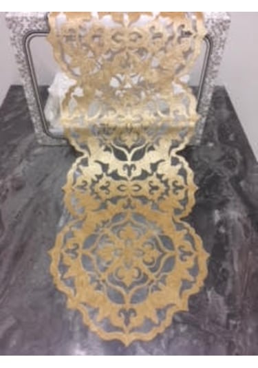 Kadife Lazer Kesim Lüks Runner