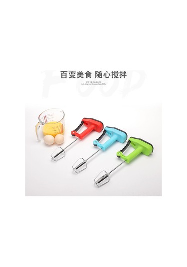 Hfambition Kırmızı El Manuel Mikser - Evde Hamur, Krema Ve Yumurta Karıştırıcı - Fırıncı Aleti Diğer