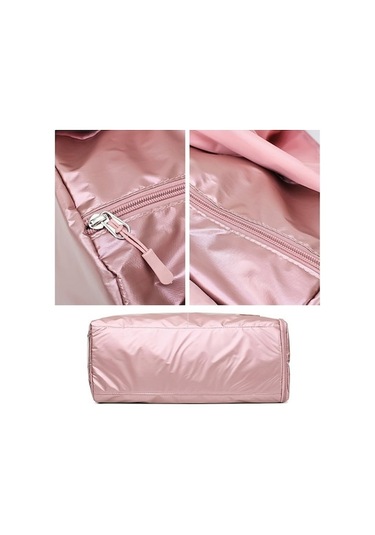 Yumuşak Naylon Bez Omuz Spor Salonu Yoga Çantası Siyah Siyah