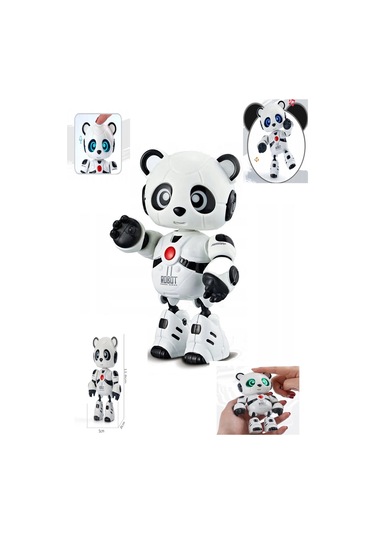 Sevimli Robot Panda Ilk Oyun Arkadaşım Sesli Işıklı Konuşan Ses T