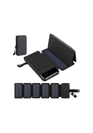 Butu N10 7.5W Katlanabilir Güneş Paneli Taşınabilir Şarj Cihazı