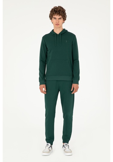 U.s. Polo Assn. Erkek Koyu Yeşil Eşofman Altı 50295174-vr079 Koyu Yeşil