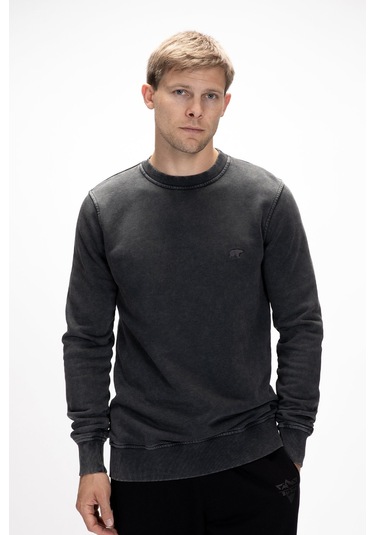 Dab Si Yah Crewneck Erkek Sweatshirt Siyah