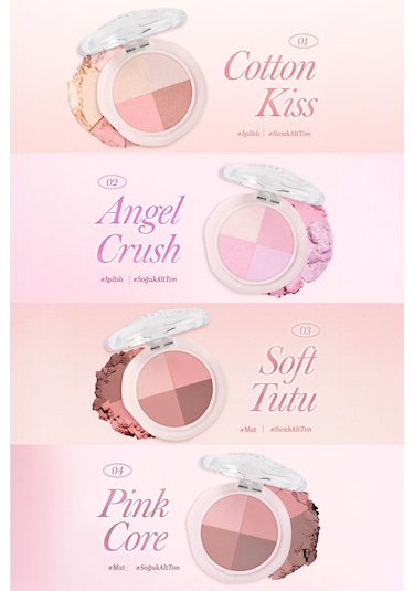 Dasıque Multi Quad Shadow 01 Cotton Kiss