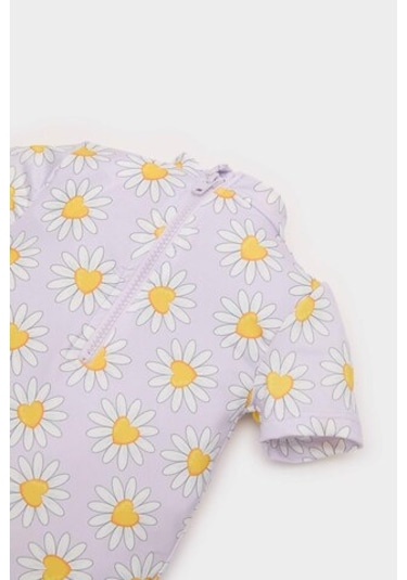 Defacto Kız Bebek Çiçek Desenli Mayo C0797a525smpr33