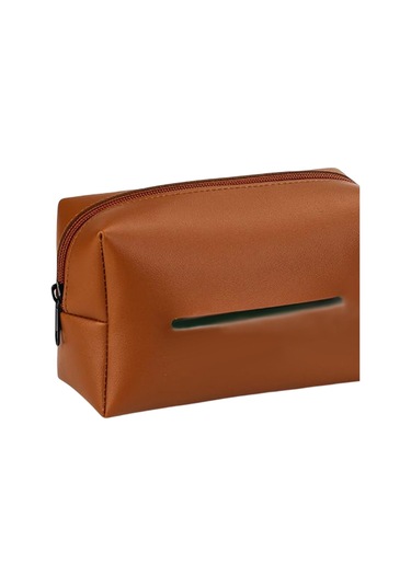 Suntek Doku Tutucu Güneşlik Araç Arka Koltuk Kahverengi