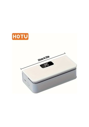 Boatshop1 Beyaz 6 Hiz Ayarli Manyetik Muhurlemeli Hotu Tasinabilir Usb Sarj Edilebilir Atistirmalik Sikacagi Dijital Ekran Sarja 100 300 Muhur Cipsler Kurabiyeler Icin Kompakt Taze Tutma Cihaz