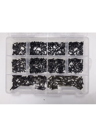 SAC VİDASI SETİ 2.2mm  MİNİ VİDA SETİ  YHB YSB  PCB-PLASTİK-AHŞAP