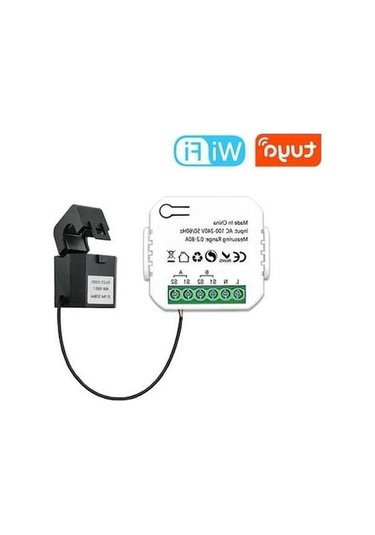 Trendooze Tuya Wifi Güneş Enerji Ölçer, Akıllı Enerji İzleme, Çift Kanal Pv, Tüketim & Üretim Takibi