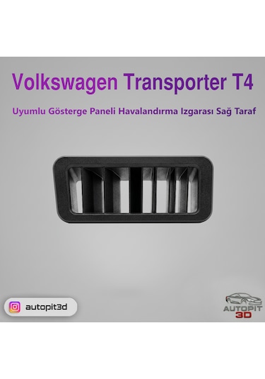 Volkswagen Transporter T4 Uyumlu Gösterge Paneli Havalandırma Izgarası Sağ Taraf
