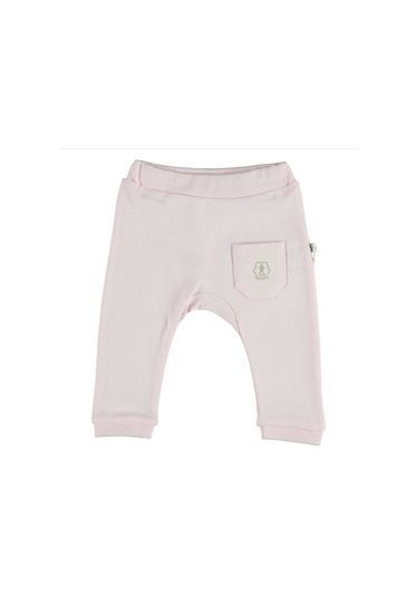 Bibaby Organik Pantolon Patiksiz Basic Nature Pembe-10134 Pembe