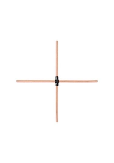 Shineyee Gövde Dikleştirme Ahşap Çubuğu, Omuz Açıcı, Kyphosis Tamiri, Pilates Ve Yoga Aleti, 60cm X 2cm, 2 Adet + Kilitli Kelepçe Diğer