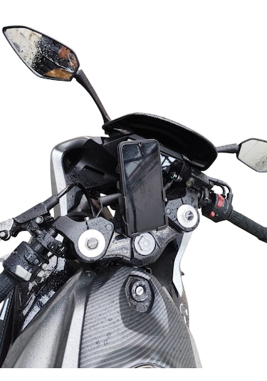 Cfmoto Sr 250 Cep Telefon Tutucusu Mat Siyah