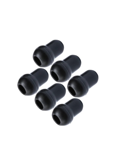 6 Adet Evrensel Stetoskop Kulak Tıkacı Yedek Profesyonel Silikon Kulak Pedleri