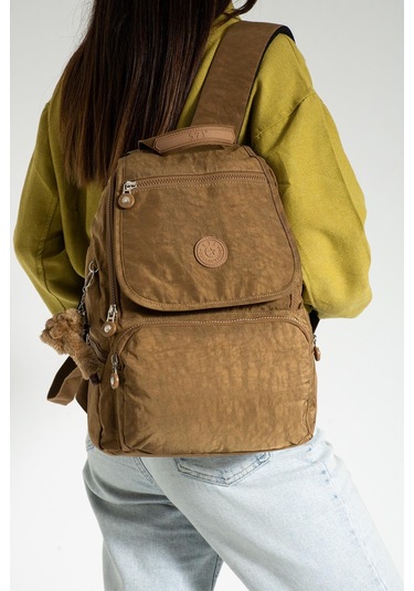 Orta Boy Ultra Hafif Sırt Çantası Taba Model: 571-3f - Taba