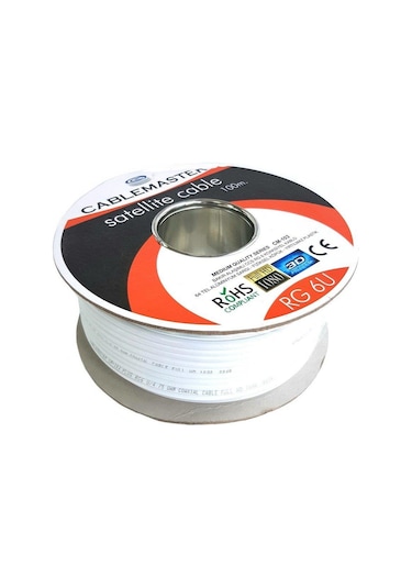 Cablemaster Rg6U4 Anten Kablosu 100Metre 64Tel