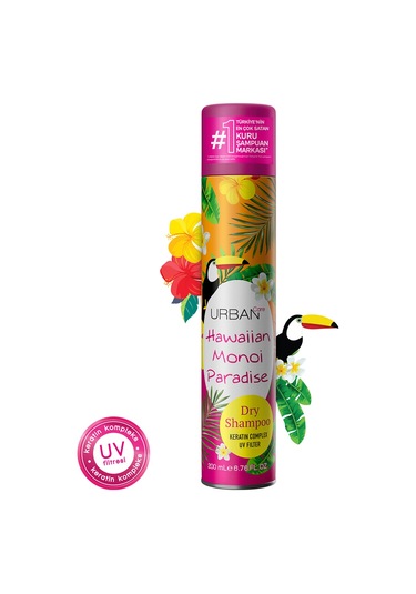 Urban Care Hawaiian Monoi & Paradise Kuru Şampuan 200 ML