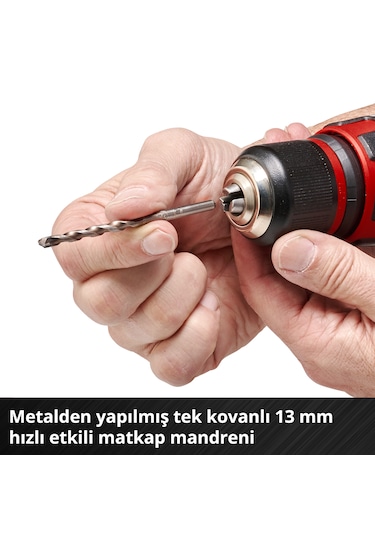 Einhell TE-CD 18/48 Li-i Solo Akülü Darbeli Vidalama - 4513926