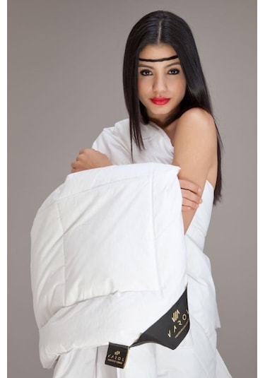 Varol King Size Kaz Tüyü Yorgan Beyaz