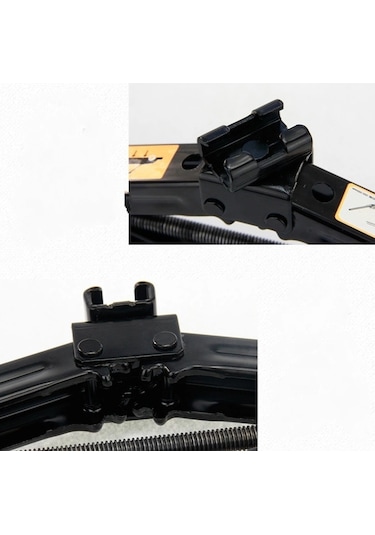 Oto Cırcır Kollu Kriko Araç Krikosu 1.5 Ton Makas Tip Cırcırlı Aras