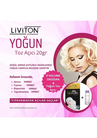 Liviton Saç Açıcı Set 20 Gr X 12 Adet