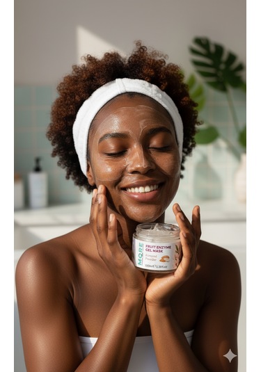 Moresun Badem Özlü Doğal Peeling - Fruit Enzyme Gel Mask 2'li