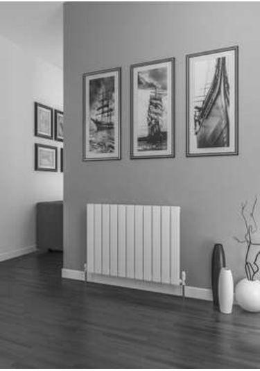 Warma Teos Çelik Radyatör 820x600 Pütürlü Beyaz Ral 9016