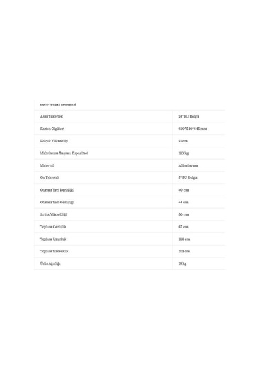 Medikaltec Poylin P617 Tekerlekli Banyo Tuvalet Sandalyesi