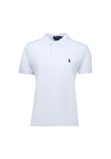 Polo Ralph Lauren Polo Yaka Erkek T-shırt 710666998002 Beyaz