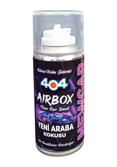 404 Airbox Yeni Araba Araç Kokusu Bombası 150 Ml - Klima Koku