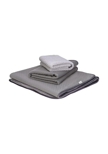 Pet Comfort Lodix Mirinda Gri Köpek Battaniyesi L 100x150cm