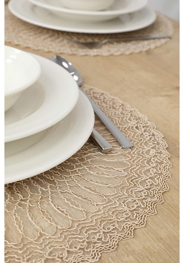 Bilgiçler Amerikan Servis Supla Ve Runner Seti 6 Kişilik 7691375014694