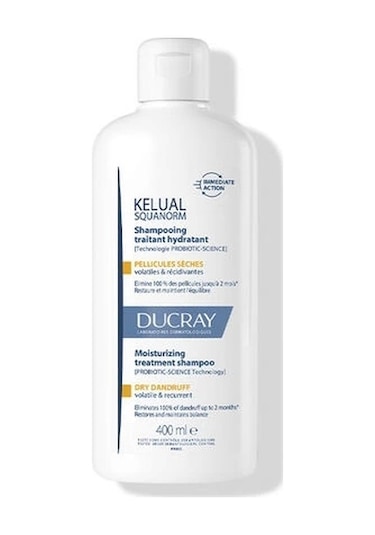 Ducray Kelual Squanorm Kuru Saçlar İçin Kepek Karşıtı Şampuan 400 ML