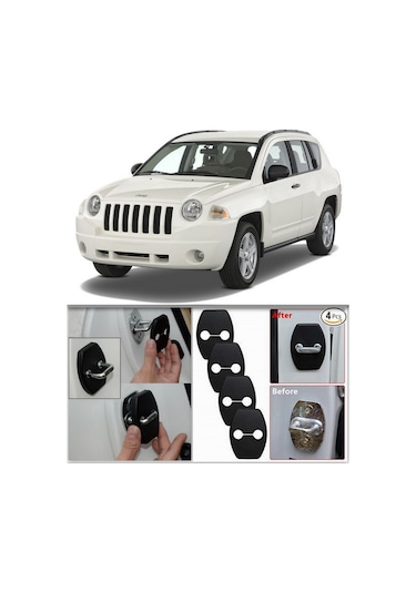 Consept Jeep Compass Kilit Koruyucu Kapak Seti Jeep Compass Kilit Kapağı