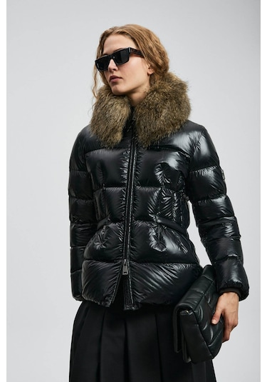 Lufian Klemantin Siyah Kadın Mont 122120042 Siyah