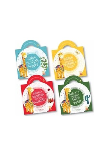 Zufi ile Allah'ın İsimlerini Öğreniyorum Seti 2 - 4 Kitap Takım - Ömer Faruk Paksu - Nesil Çocuk Yayınları