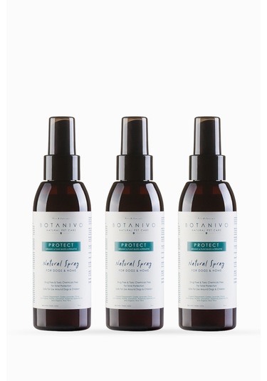 Botanivo Köpekler İçin Pire & Kene Karşıtı Sprey 3'lü