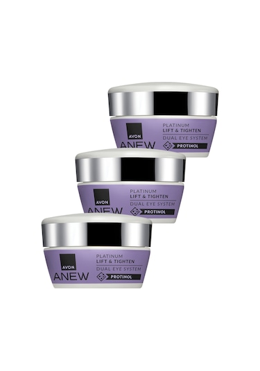 Avon Anew Platinum Lift & Tighten Dual Eye System 3 x 20 ML