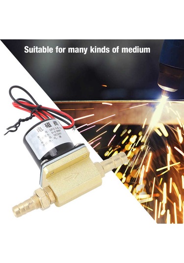 Su Kaynak Makinesi Co2 Aron G1/8 İnç İçin Solenoid Valf 0 0.8mpa