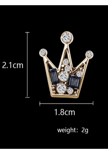 Olfil Mini Madalyon-korsaj Takımı Işıltı Stili 194305022 Altın Rengi