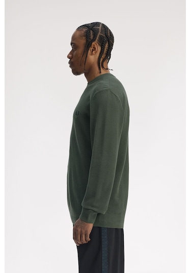 Fred Perry Erkek Triko K1309-x89 Yeşil