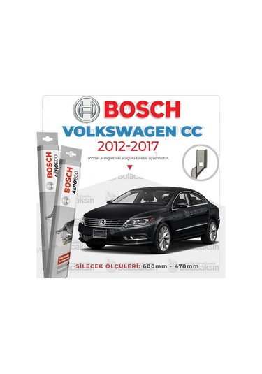 Volkswagen Cc Muz Silecek Takımı 2012-2017 Bosch Aeroeco