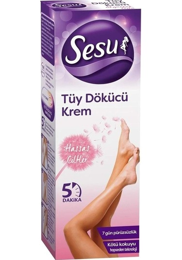 Sesu Tüy Dökücü Krem Hassas Ciltler 40ml