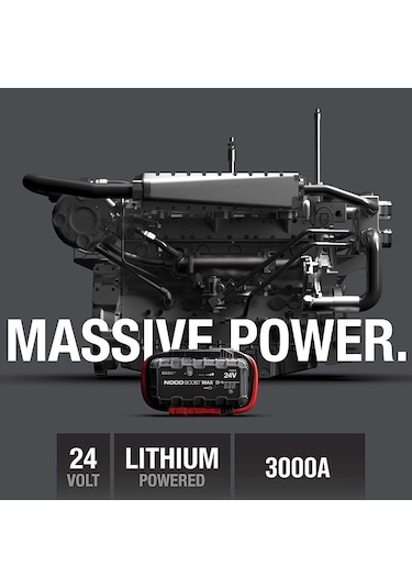 Noco Genius Gb251 24V 3000Amp Ultrasafe Lityum Akü Takviye + Powe