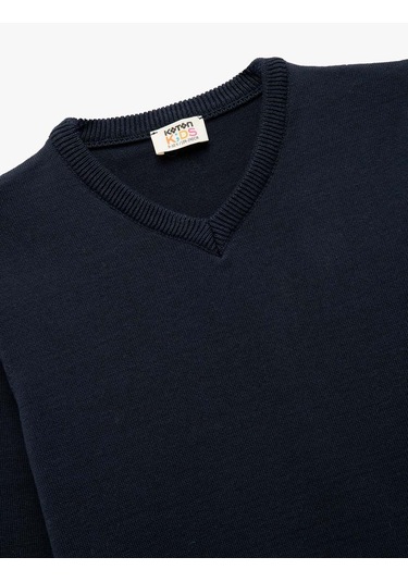 Koton Lacivert Erkek Çocuk Kazak 6wkb90004tt Lacivert